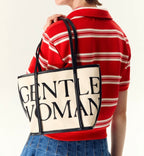 GentleWoman Soirée Canvas Leather Bag
