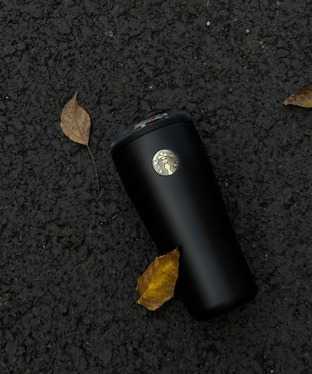 Starbucks For Him Matte Black Tumblr
