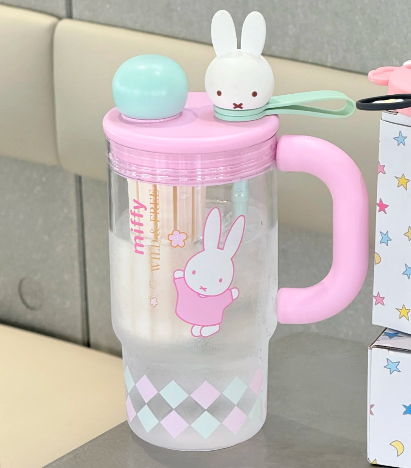 Miffy Pastel Tumblr Flask