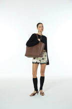 GentleWoman Choco Carryall PU Tote Bag