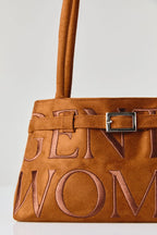 GentleWoman Suede Ballerina Bag