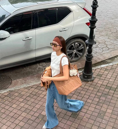 GentleWoman Brown Daily Tote Bag