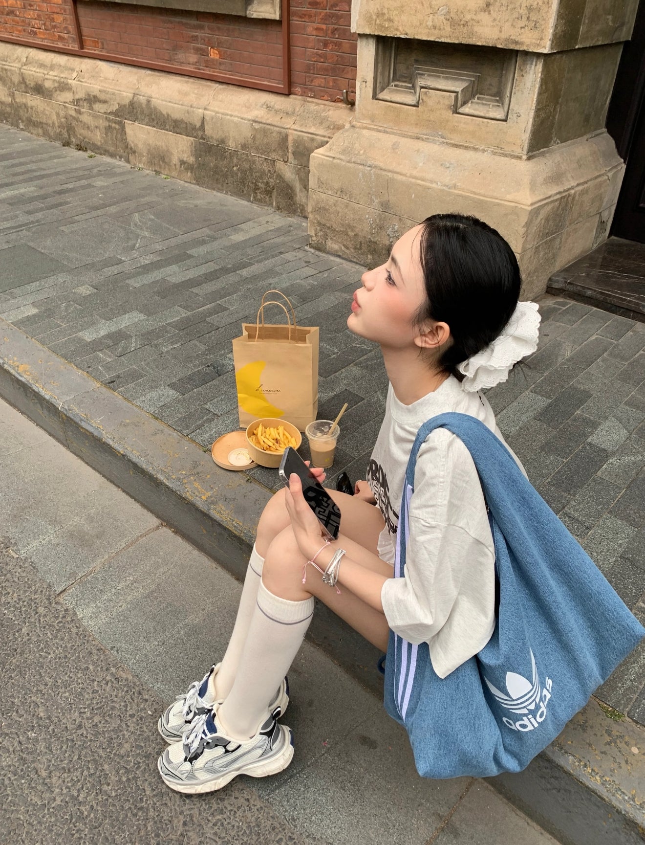 Adidas Always Original Denim Bag