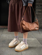 Adidas Leather Hobo Sling Bag