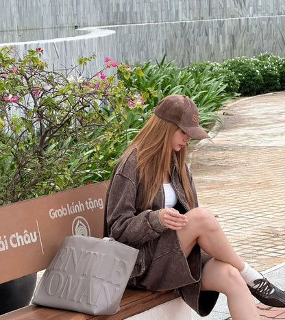 GentleWoman Grey Daily Tote Bag