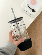 Starbucks x Polka Dots Straw Glass Tumblr
