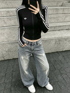 Adidas Jacket Slim Fit Black