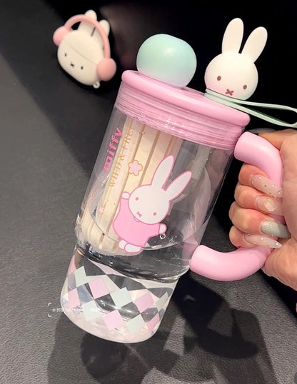 Miffy Pastel Tumblr Flask