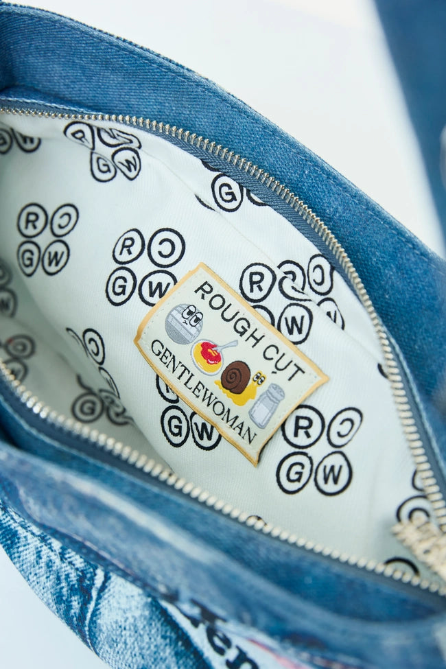 GentleWoman Heart Denim Shoulder Bag