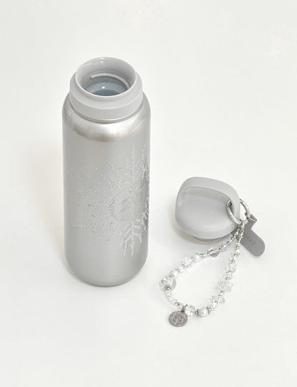 Starbucks Winter Thermos Tumblr with Phone Chain