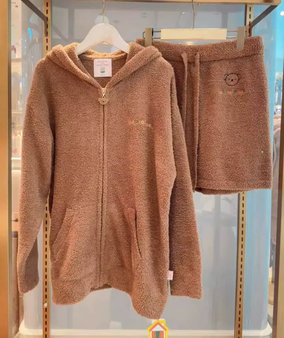 Miffy Fluffy Hoodie Set