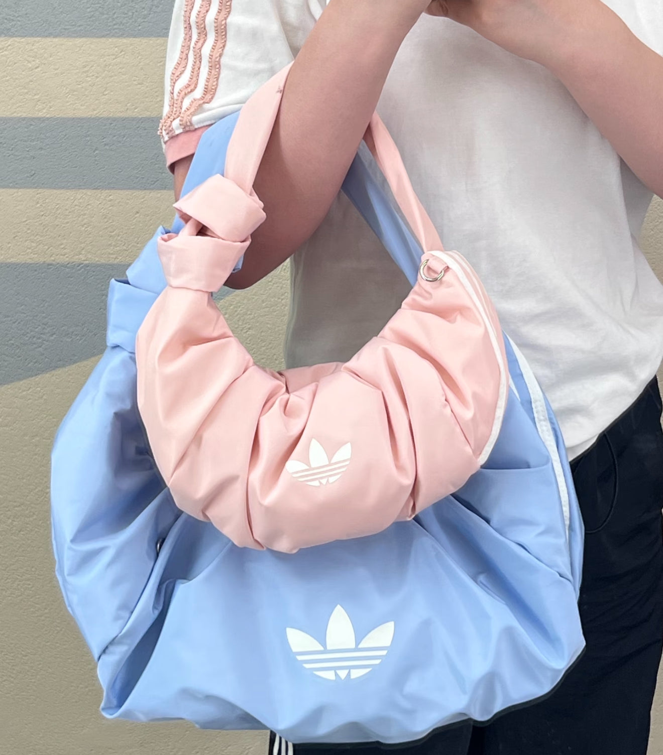 Adidas Pastel Croissant Bag