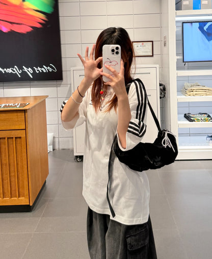 Adidas Leather Croissant Bag
