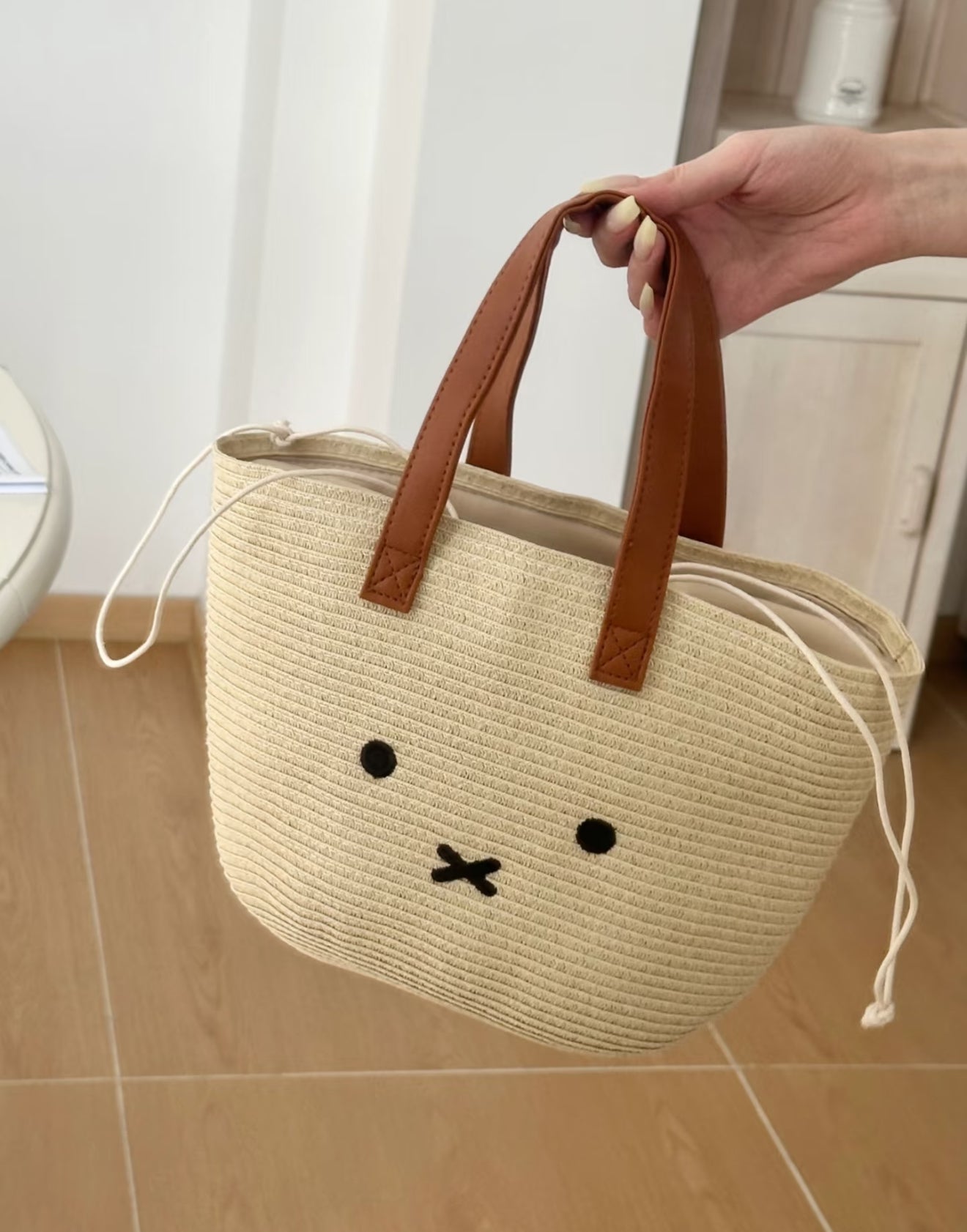 Miffy Rattan Bag
