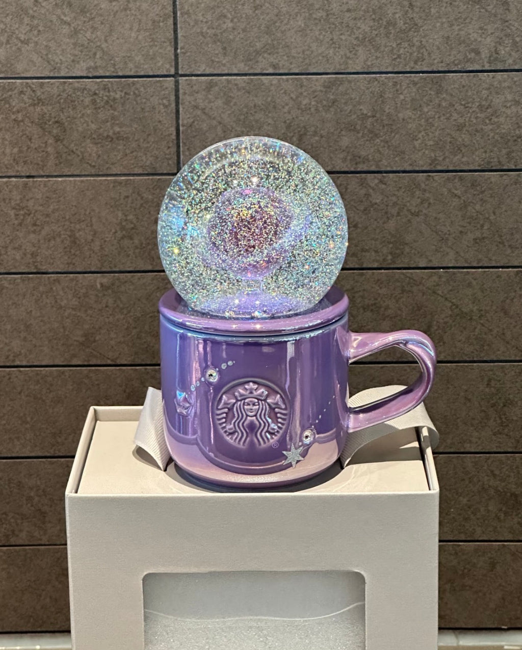 Starbucks Galaxy SnowGlobe Mug