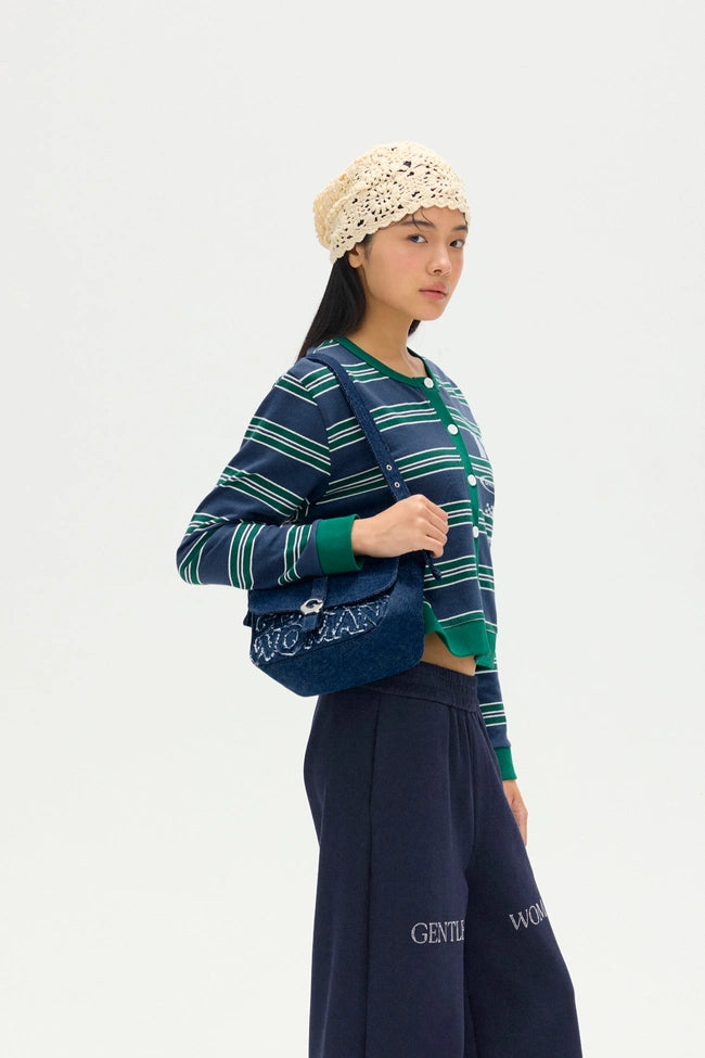 GentleWoman Dark Denim Shoulder Bag