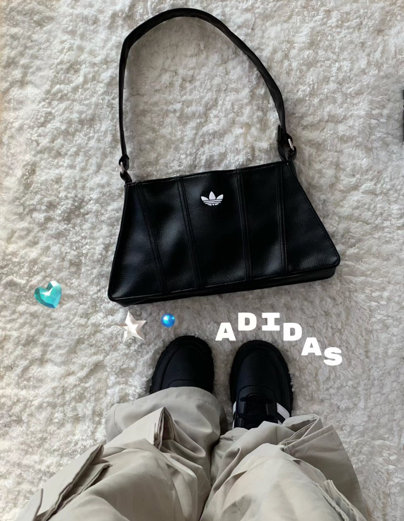 Adidas PU Leather Bag