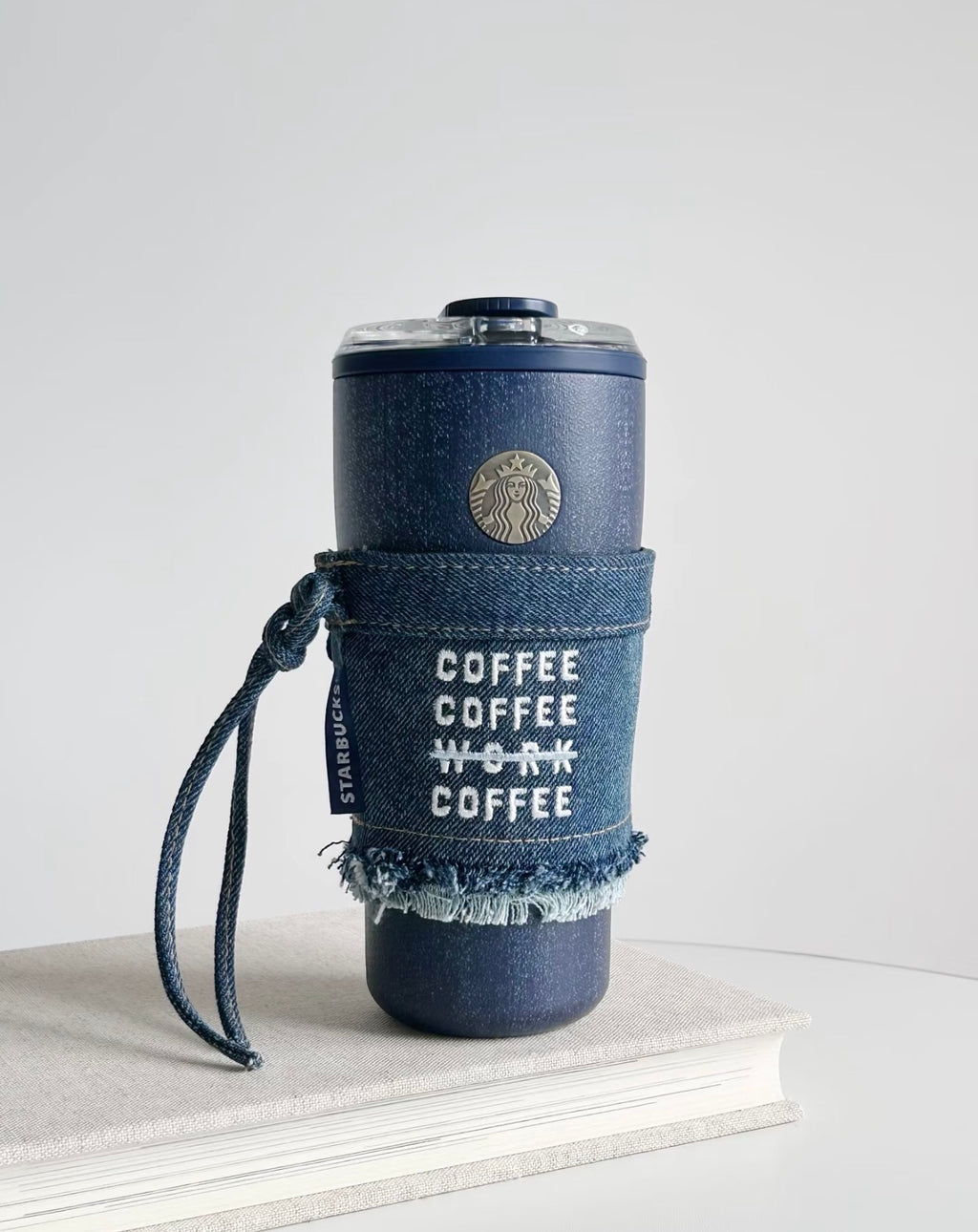 Starbucks Denim Coffee Tumblr