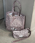 Adidas Pink Leopard Bag