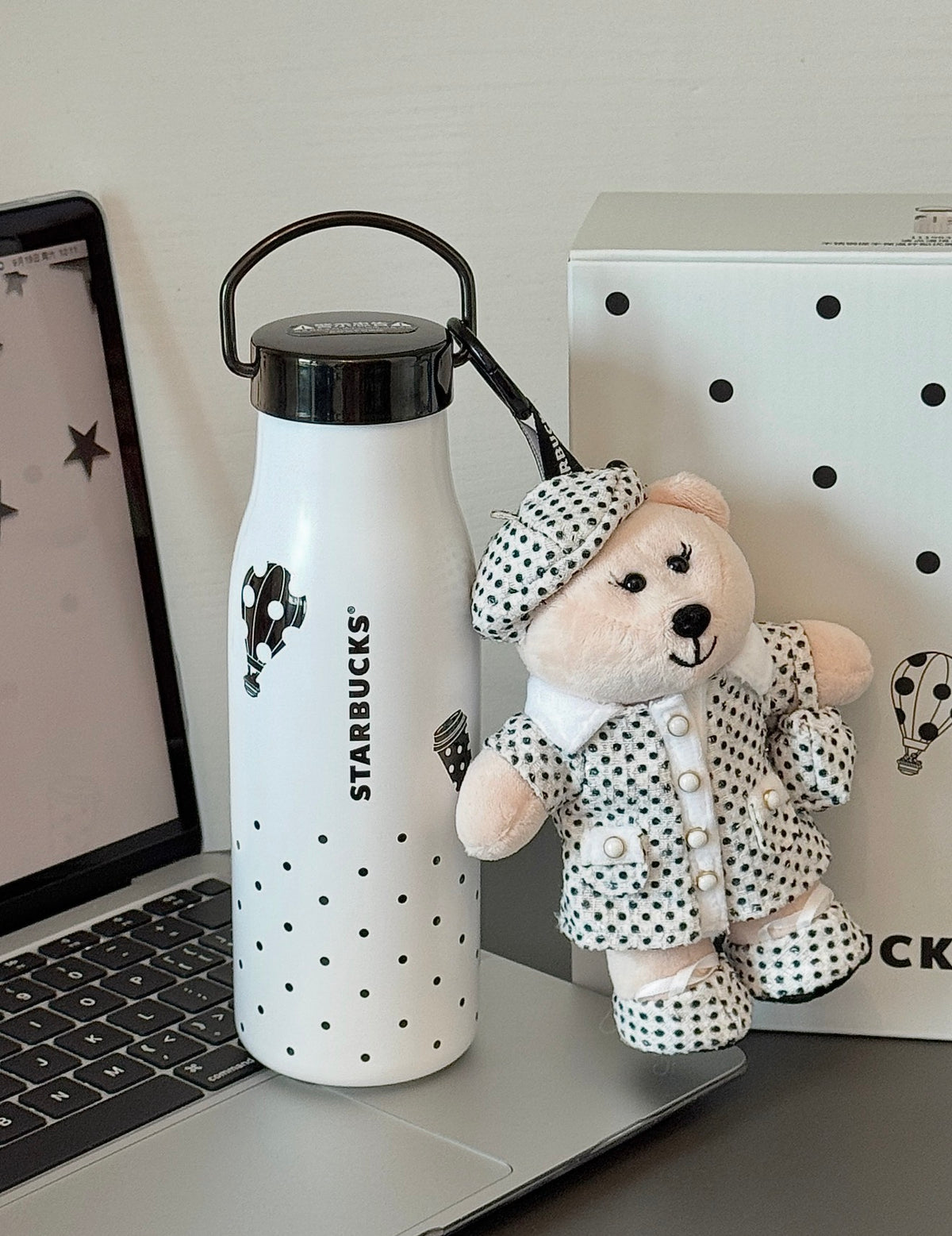 Starbucks x Polka Dots Bear Tumblr