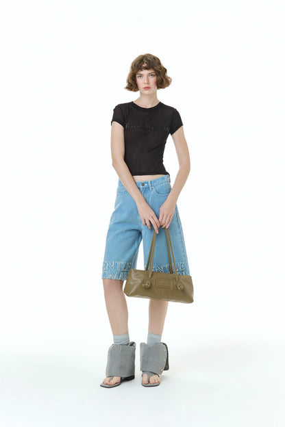 GentleWoman Leather Olive Slinky Bag