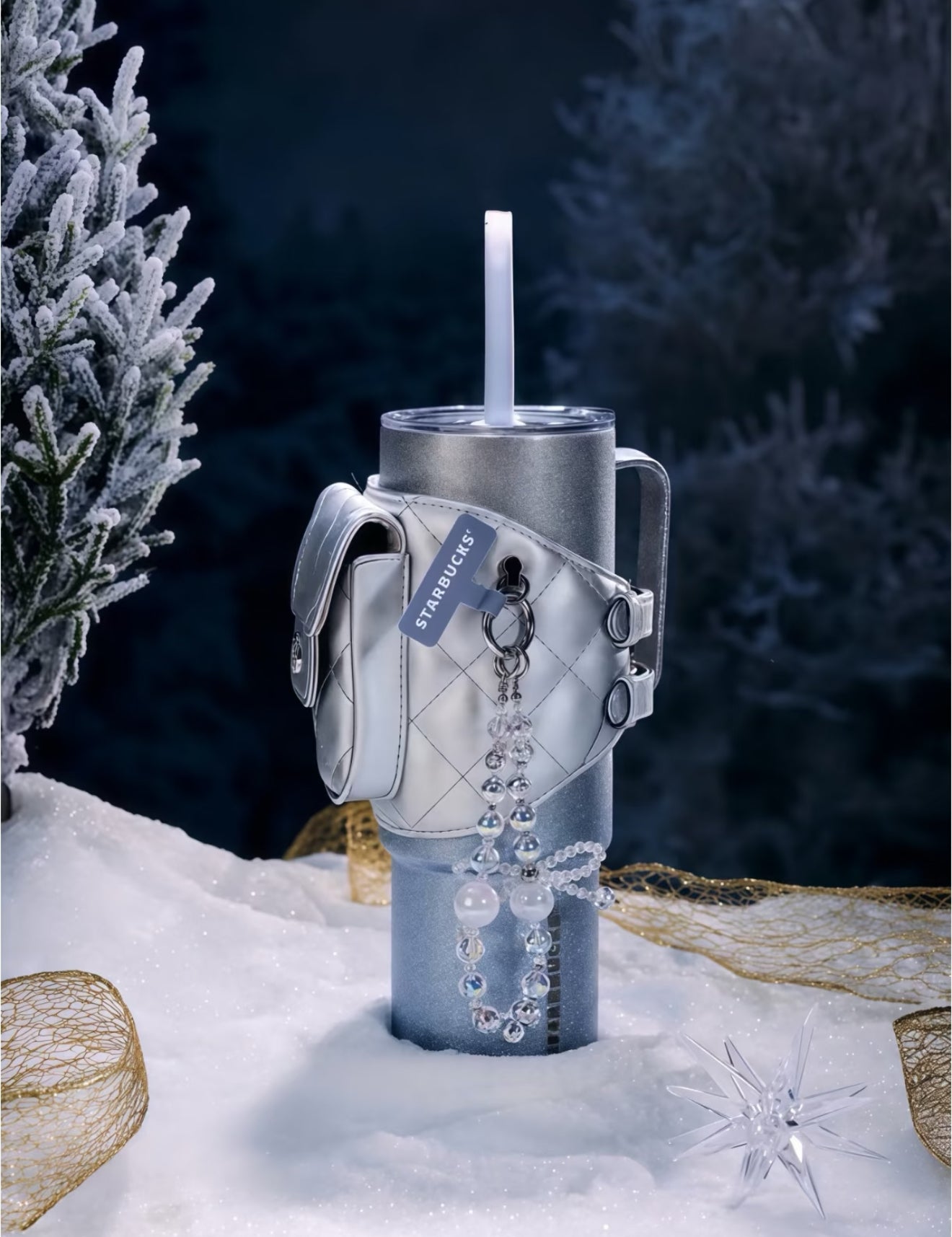 Starbucks Winter Tumblr with Pouch