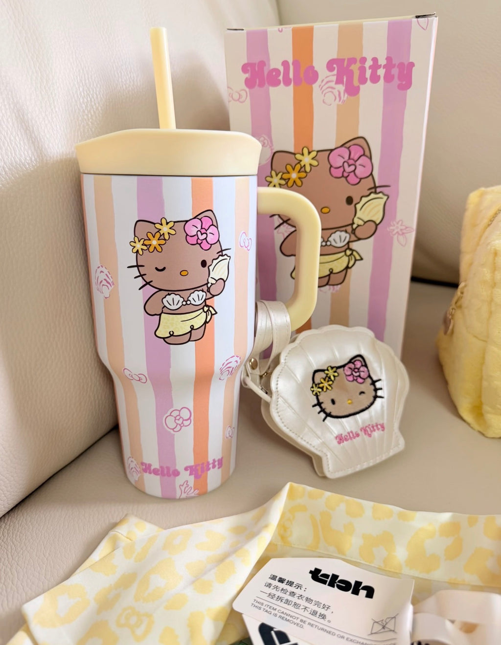 TBH x Summer Beach Hello Kitty Thermos
