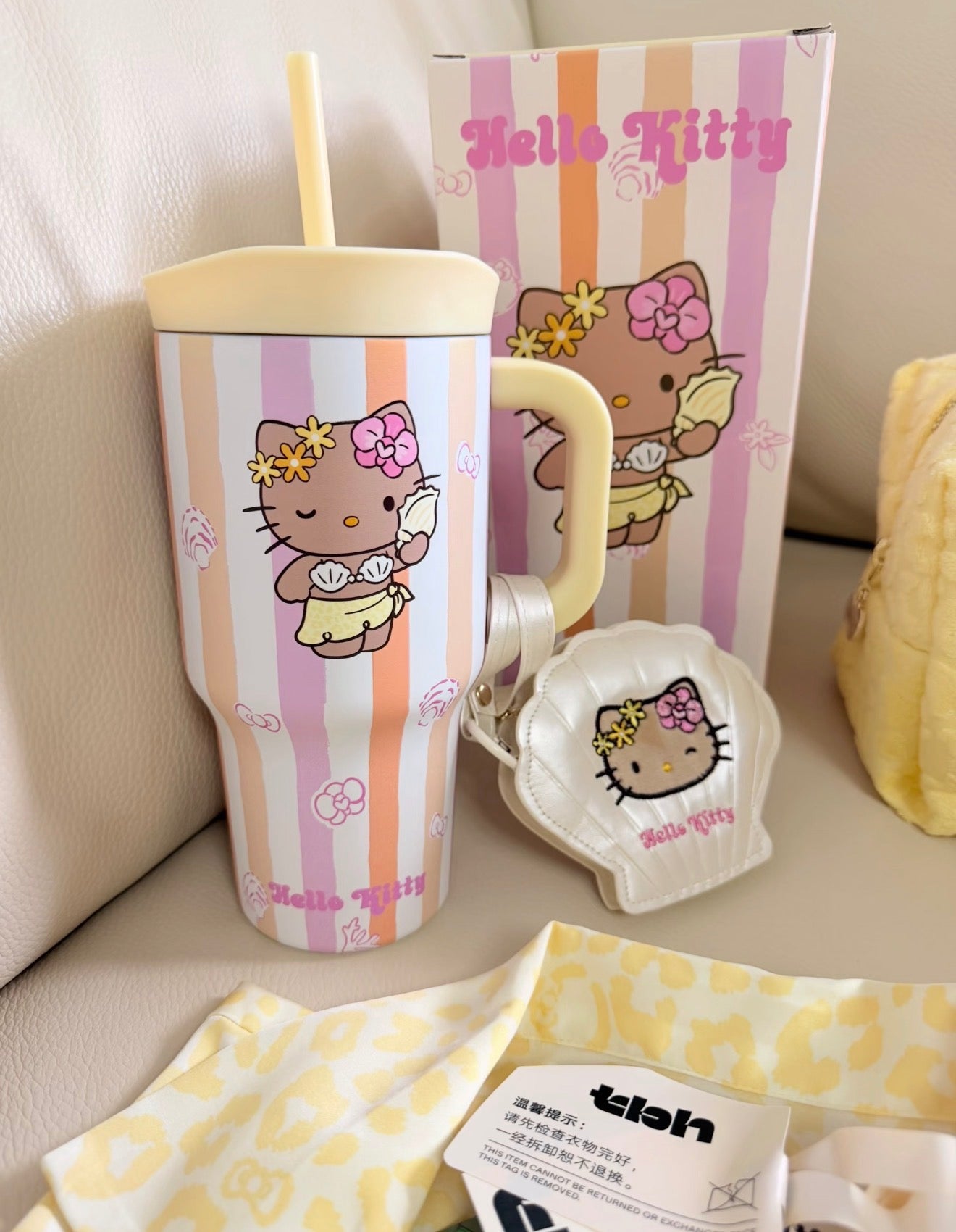 TBH x Summer Beach Hello Kitty Thermos