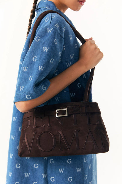 GentleWoman Suede Ballerina Bag
