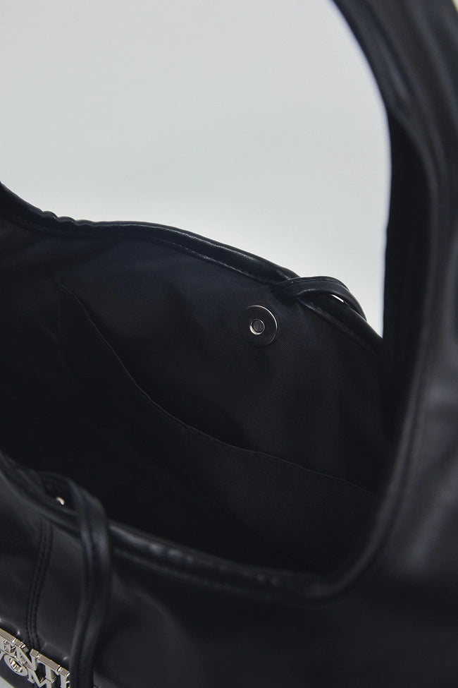 GentleWoman Ribbon Leather Black Bag