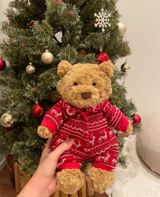 JellyCat Xmas Bartholomew Bear