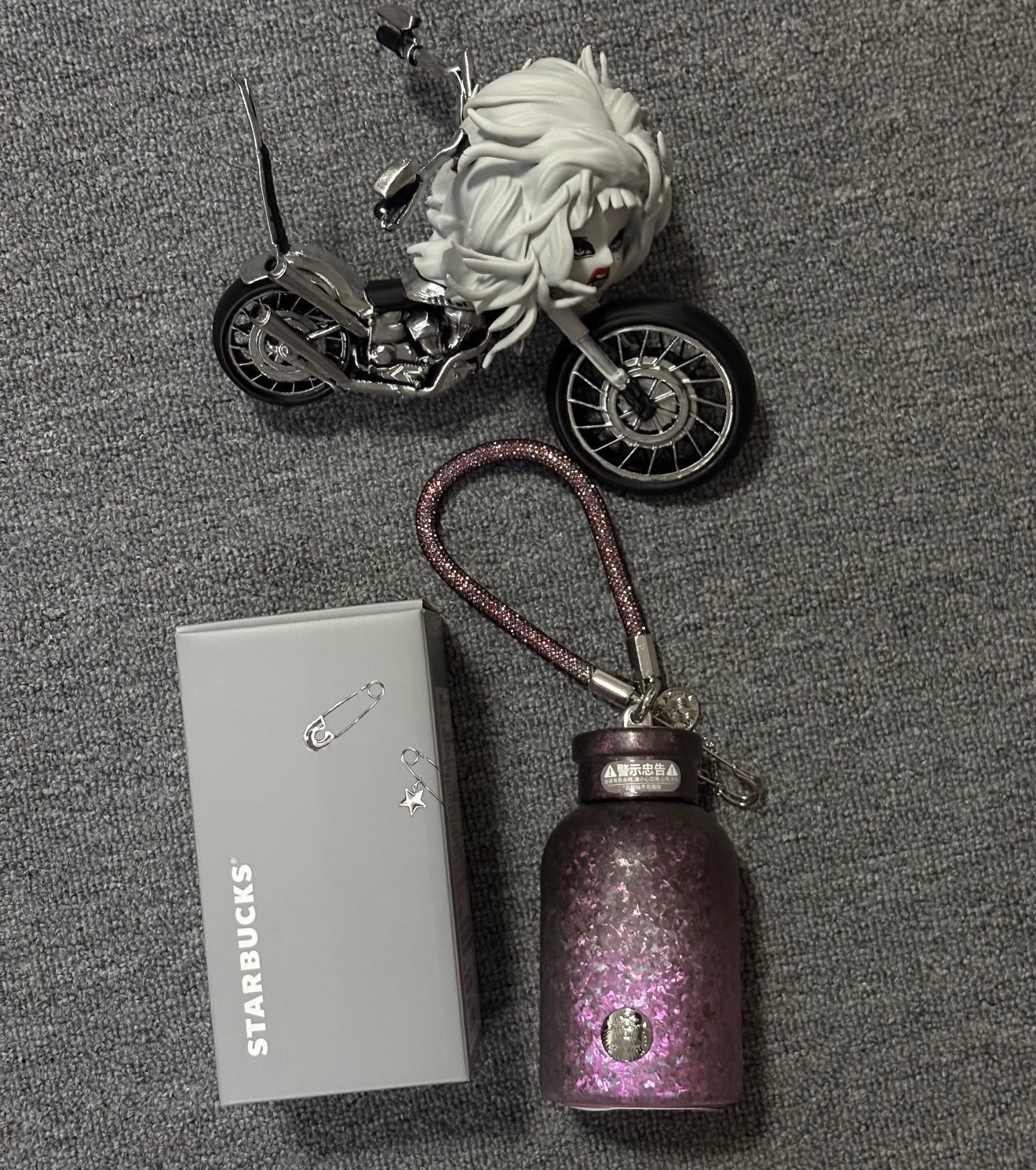 Starbucks BalletRock Chubby Dark Purple Flask