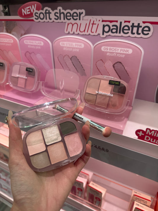 WakeMake New Eye Pallete 🆓 Brush