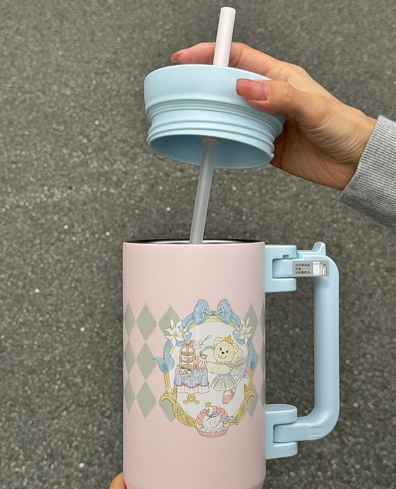 Starbucks x Tea Time Gigantic Thermo Tumblr
