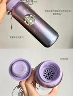 Starbucks Galaxy Purple Glitter Tumblr
