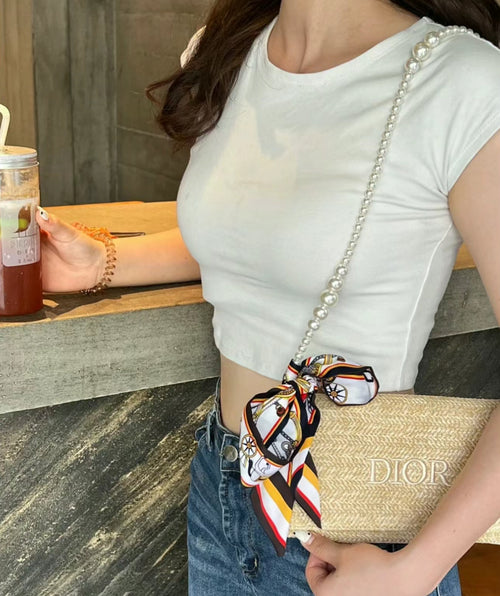 Dior Straw Bag