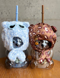 Starbucks Leopard Blue Bear Tumblr