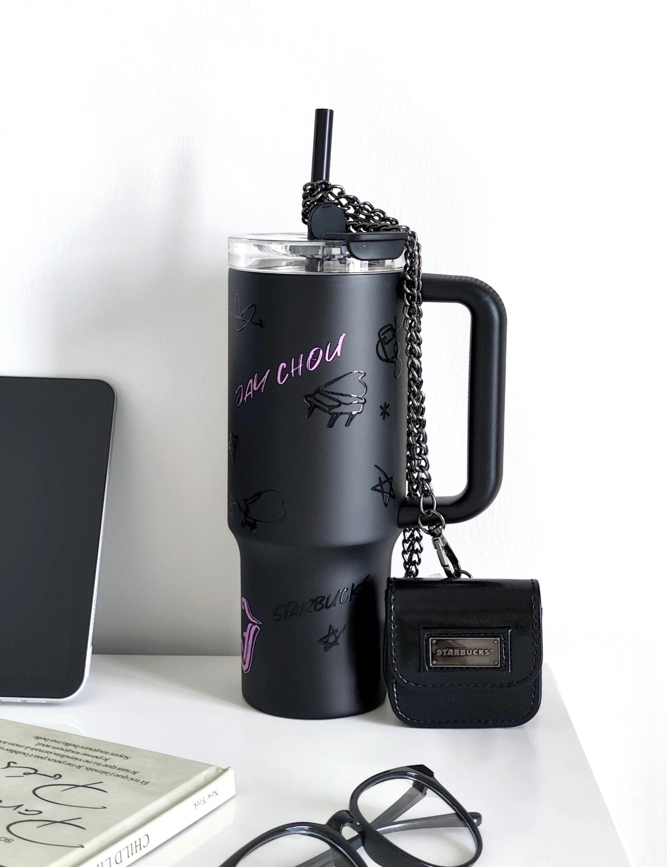 Starbucks JayChou Side Handle with Pouch