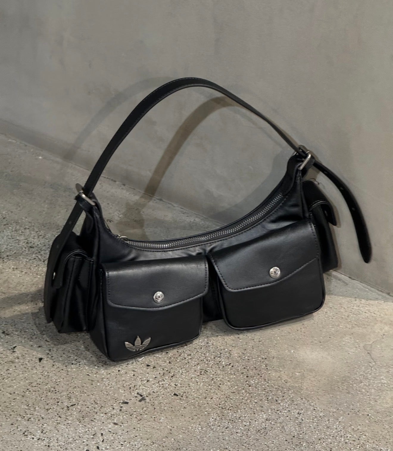 Adidas Leather Shoulder Bag