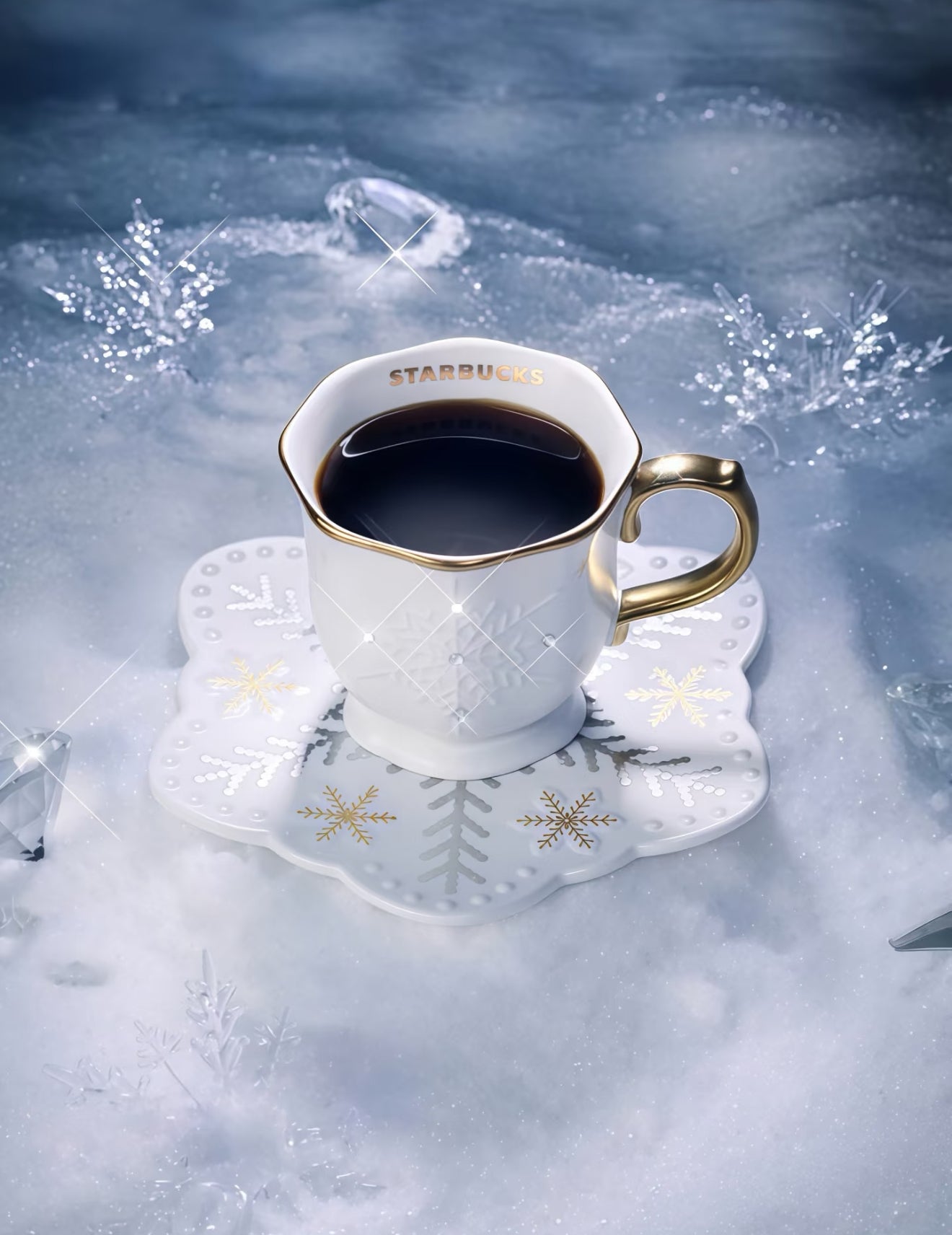 Starbucks Winter Snowflake Mug