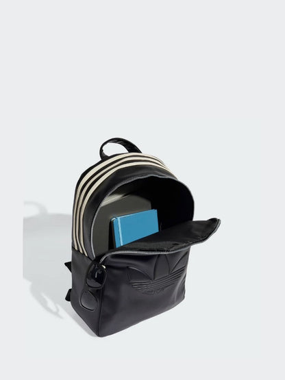 Adidas Black Leather Backpack
