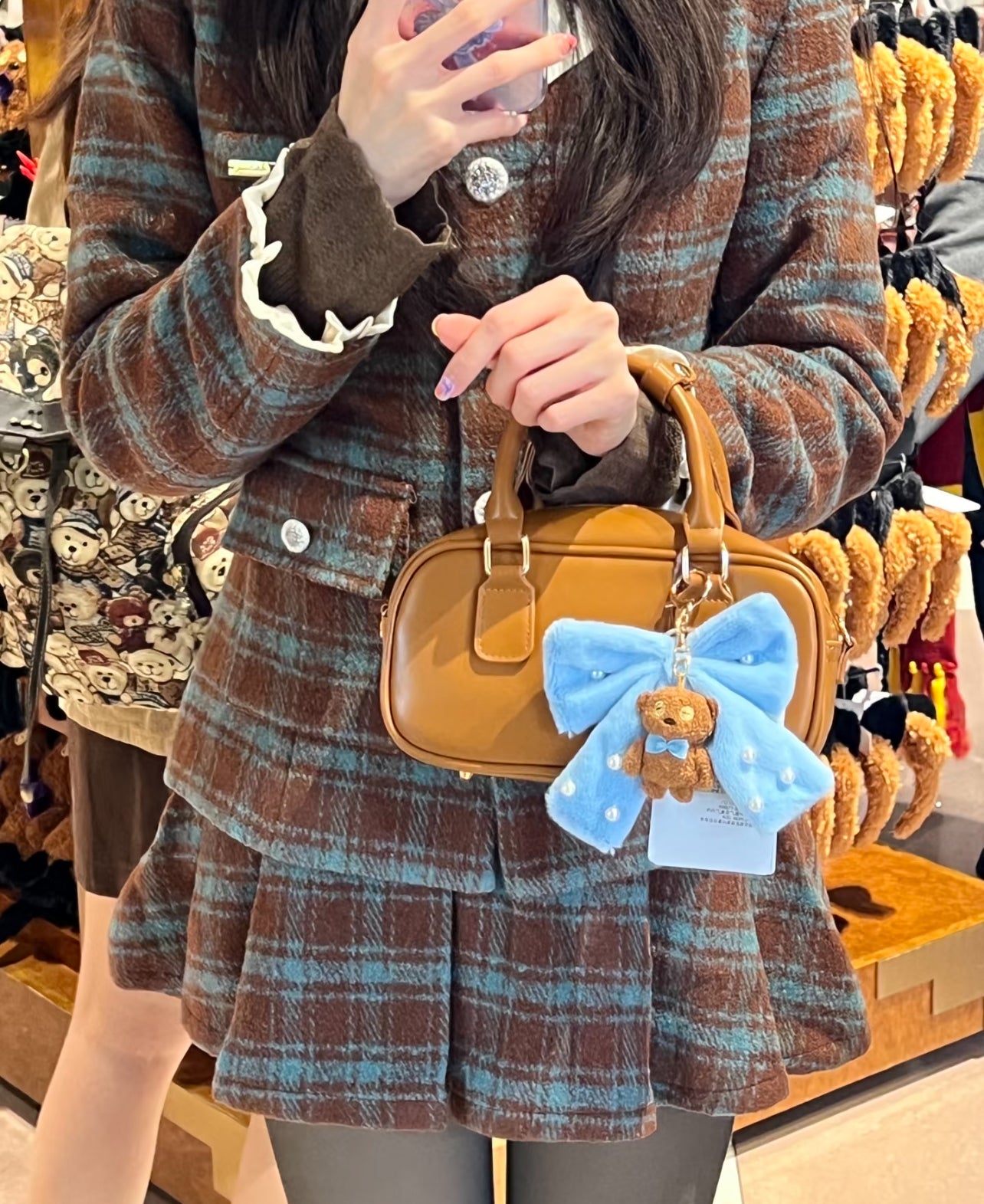 Tim Brown Leather Bag