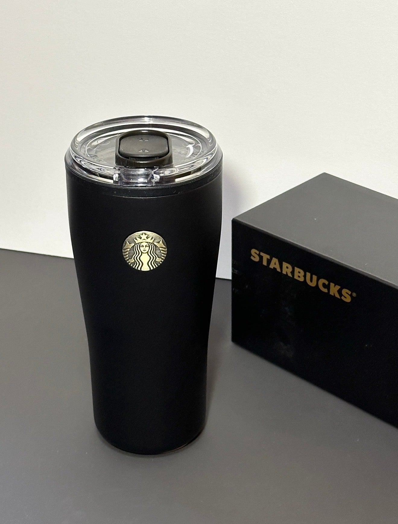Starbucks For Him Matte Black Tumblr