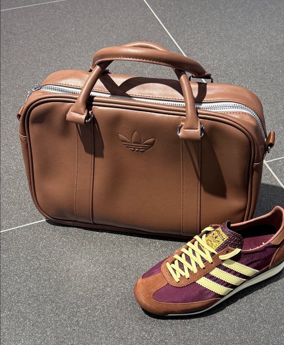 Adidas Leather Notebook Bag