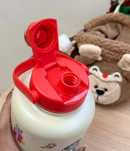 Starbucks Christmas Reindeer Chubby Flask