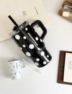 Starbucks x Polka Dots Black Tumblr