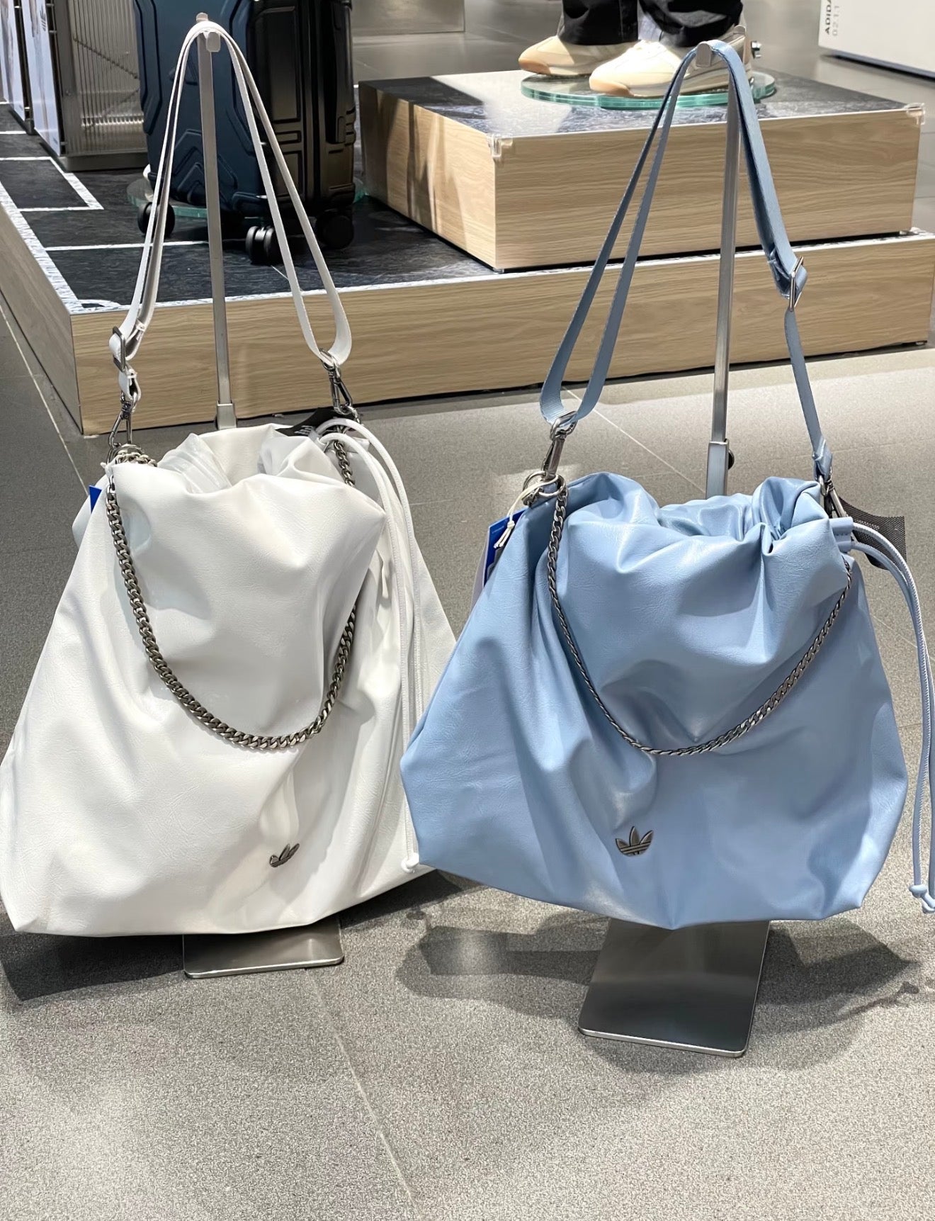 Adidas Limited New Chain Leather Bag