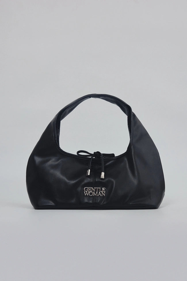 GentleWoman Ribbon Leather Black Bag