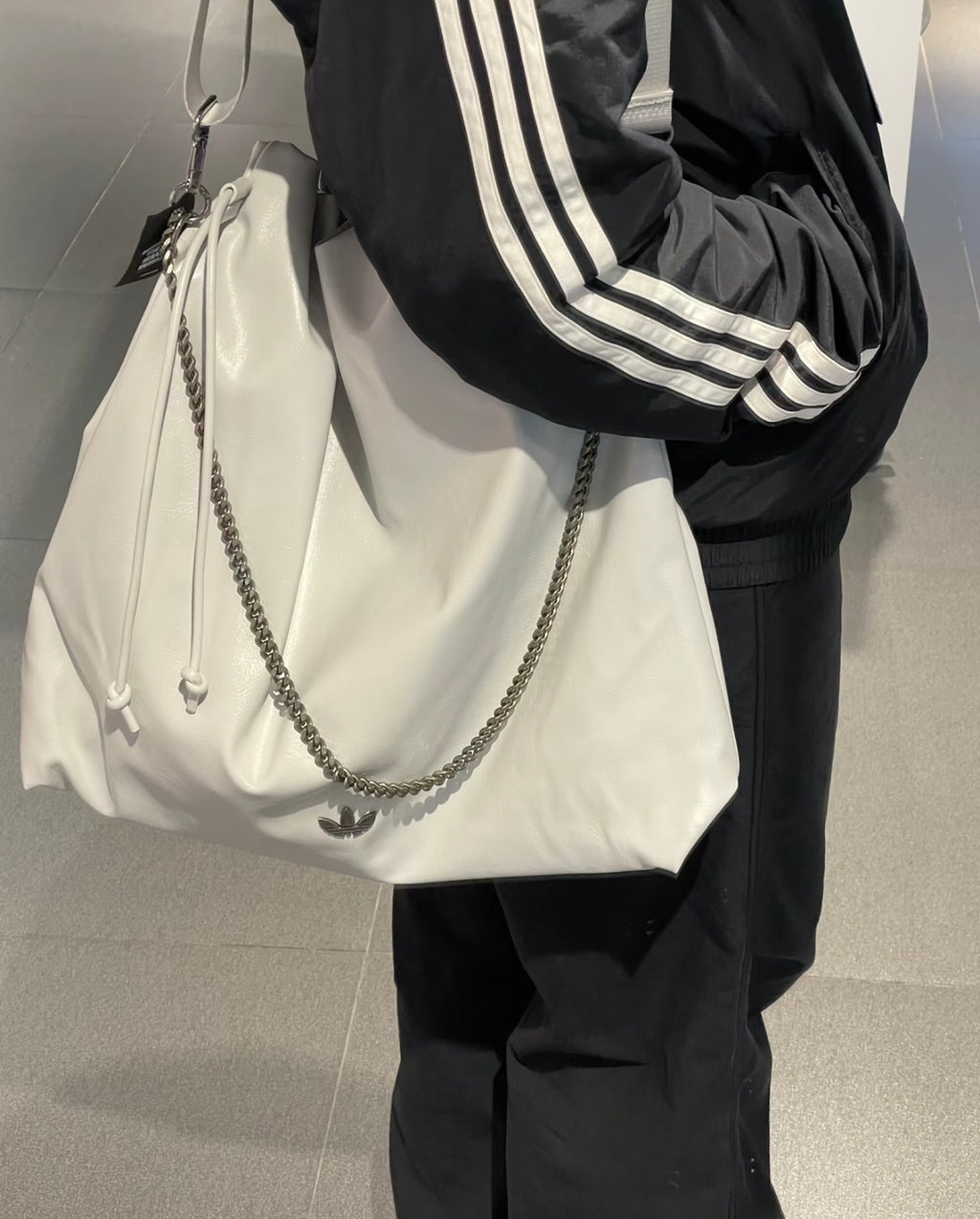 Adidas Limited New Chain Leather Bag