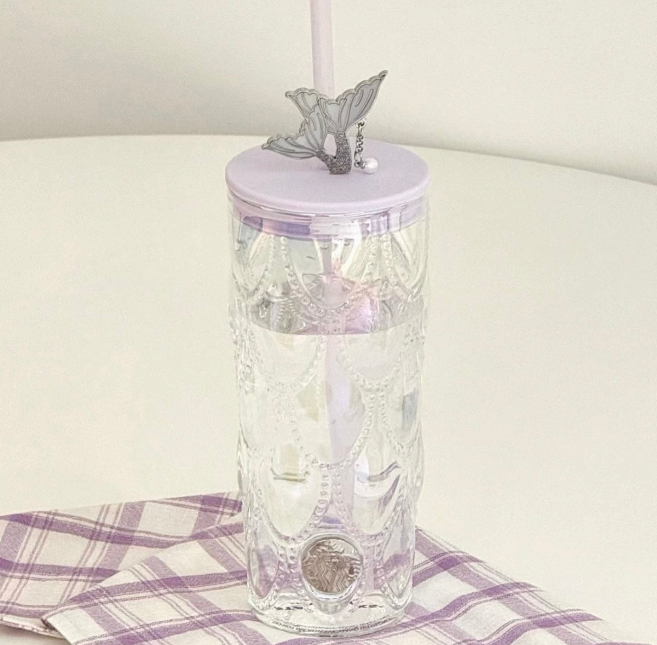 Starbucks Butterfly Straw Cup